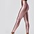 economico Graphic Chic-Per donna Pantaloni da yoga Fasciante in vita Sollevamento dei glutei Asciugatura rapida Yoga Fitness Allenamento in palestra Vita alta Calze / Collant / Cosciali Ghette Verde Oro Rosa Inverno Gli