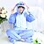 abordables Pyjamas Kigurumi-Adulte Costume de Cosplay Costume de fête Costume Dessin-Animé Monstre bleu Animal Combinaison de Pyjamas Charme Chic et moderne Déguisement drôle Microfibre de polyester Cosplay Pour Femme Hommes