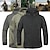 cheap Softshell, Fleece &amp; Hiking Jackets-Men&#039;s Fleece Softshell Hiking Softshell Jacket Military Tactical Jacket Winter Outdoor Thermal Warm Windproof Breathable Wear Resistance Single Slider Jacket Hoodie Coat Camping / Hiking Hunting