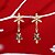 cheap Women&#039;s Jewelry-Women&#039;s Earrings Christmas Dainty Earring Christmas Tree / Gold / Red / Green / Fall / Winter