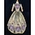 cheap Cosplay &amp; Costumes-Maria Antonietta Rococo Baroque Victorian Cocktail Dress Vintage Dress Dress Prom Dress Women&#039;s Lace Satin Costume Coffee Vintage Cosplay Party Halloween Party &amp; Evening Ball Gown Floor Length Plus