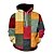 cheap Hoodies-Men&#039;s 3D Print Color Block Hoodie Sweatshirt
