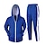 cheap Tops-Men&#039;s Tracksuit Sweatsuit 2 Piece Full Zip Casual Spring Long Sleeve High Waist Thermal Warm Breathable Soft Fitness Gym Workout Running Sportswear Activewear Color Block TZ2 TZ3 TZ4