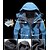 baratos Jaquetas Softshell, De Lã &amp; Para Trilha-Homens Jaquetas 3-em-1 Jaqueta de Esqui Jaqueta de lã para caminhada Inverno Ao ar livre Retalhos Térmico / Quente Prova-de-Água A Prova de Vento Leve Jaqueta de Inverno Casaco Blusas Esqui Alpinismo