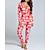 cheap Cosplay &amp; Costumes-Santa Suit Cosplay Costume Adults&#039; Women&#039;s Christmas Special Polyester Fabric Christmas Onesie / Santa Claus