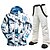 cheap Ski Wear-MUTUSNOW Men&#039;s Ski Jacket with Pants Ski Suit Outdoor Thermal Warm Waterproof Windproof Breathable Winter Snow Suit Clothing Suit for Skiing Camping / Hiking Ski / Snowboard Winter Sports / Quick Dry