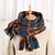 preiswerte Schals &amp; Bandanas-Damen Schals für Damen Schwarz Weihnachten Schal Verziert