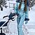 preiswerte Damen Jumpsuits-Damen Overall Einfarbig Reißverschluss Alltag Ständer Lässig / Alltäglich Outdoor Langarm Regular Fit Blau Schwarz Purpur S M L Herbst