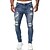 cheap Men&#039;s Jeans-Men&#039;s Classic Tapered Distressed Jeans