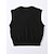 cheap Sweaters &amp; Cardigans-Women&#039;s Pullover Geometric Knitted Vintage Style Casual Sleeveless Sweater Cardigans Fall Winter V Neck
