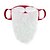 abordables Women&#039;s Accessories-Mujer Mascaras 3D Algodón Papá Noel NavidadMask / Otoño / Invierno
