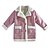 cheap Girls&#039; Jackets &amp; Coats-Kids Girls&#039; Jacket &amp; Coat Blue Pink Solid Color Plush Fall Winter 3-13 Years / Cute