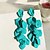 cheap Earrings-long acrylic petal drop dangle earrings bohemian resin flower statement earrings for women girls valentine&#039;s day gifts