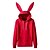cheap Everyday Cosplay Anime Hoodies &amp; T-Shirts-Cosplay Rabbit Hoodie Back To School Cat Ear Harajuku Kawaii Hoodie For Women&#039;s Adults&#039; Hot Stamping