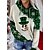 cheap Hoodies &amp; Sweatshirts-Women&#039;s Hoodie Sweatshirt Pullover Front Pocket Print Active Streetwear Christmas Green Gray Plaid Checkered Tartan Snowflake Christmas Long Sleeve Hooded S M L XL XXL / 3D Print