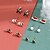 cheap Women&#039;s Jewelry-Women&#039;s Earrings Christmas Chic &amp; Modern Earring Deer / Red / Green / Fall / Winter / Spring