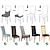 billige Bottoms-Køkken stol betræk Geometrisk Polyester Trykt Møbelovertræk