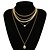 preiswerte Modische Halsketten-Schmuck, personalisierter runder Kugel-Anhänger-Set-Artikel, kreative Würfel-Mix-Match-Schlange-Knochen-Ketten-Halskette weiblich