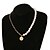 cheap Necklaces-Pendant Necklace Pearl Chrome Women&#039;s Chunky Simple Unique Design Fashion Cool Wedding Necklace For Wedding Street Daily