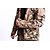abordables Vêtements de chasse-Homme Capuche Veste de Chasse Camouflage Veste Polaire de Chasse Extérieur L&#039;autume L&#039;hiver Printemps Chaud Etanche Coupe Vent Respirable Veste camouflage Toison Camping / Randonnée Chasse Pêche Noir