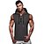 cheap Running &amp; Jogging Clothing-Men&#039;s Hooded Running Tank Top With Pocket
