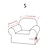 abordables Tissu de Maison-housse de canapé extensible housse velours élastique canapé sectionnel fauteuil causeuse 4 ou 3 places l forme unie couleur unie doux durable