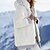 cheap Coats &amp; Trench Coats-Women&#039;s Teddy Coat Sherpa jacket Fleece Jacket Full Zip Pocket Long Coat White Street Casual Zipper Fall Hoodie Regular Fit S M L XL XXL 3XL
