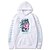 cheap Everyday Cosplay Anime Hoodies &amp; T-Shirts-Inspired by JoJo&#039;s Bizarre Adventure Jotaro Kujo 100% Polyester Hoodie Anime Harajuku Graphic Kawaii Anime Hoodie For Unisex / Couple&#039;s