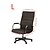 abordables Tissu de Maison-Housse de chaise de bureau d&#039;ordinateur chaise de jeu housse de chaise extensible unie couleur unie durable lavable protecteur de meubles