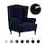 cheap Home Textiles-Stretch Wing Chair Slipcover Wingback Armchair Chair Slipcovers Sofa Covers 1-Piece Spandex Fabric Wing Back
