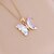 cheap Women&#039;s Accessories-Women&#039;s Necklace Alloy Metal Butterfly For Jewelry Series Holiday Fashion Party Dailywear Carnival Jewellery