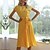 cheap Casual Dresses-Women&#039;s Knee Length Dress Swing Dress Green Black Pink Yellow Wine Royal Blue Short Sleeve Ruched Lace up Polka Dot Crew Neck Spring Summer Stylish Elegant Casual 2022 S M L XL