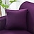 billige Bottoms-1 stk dekorativt ensfarget kaste putetrekk putevar putetrekk for seng sofa sofa 18 * 18 tommer 45 * 45 cm