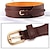 cheap Belts-Women&#039;s Wide Belt Black Red Party Wedding Street Daily Belt Pure Color / Brown / Fall / Winter / Spring / Summer
