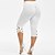 cheap Exercise, Fitness &amp; Yoga Clothing-Women&#039;s High Waist Yoga Pants Cut Out Capri Leggings Bottoms Tummy Control Butt Lift Quick Dry White Black Purple Yoga Fitness Gym Workout Sports Activewear Stretchy Slim / Athletic / Athleisure