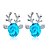 abordables Shoes-Mujer Pendientes Boda Vintage Arete Venados