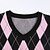 cheap Tank Tops-Women&#039;s Vest Plaid Check Argyle Check Pattern Knitted Stylish Basic Casual Sleeveless Regular Fit Sweater Cardigans Fall Spring Summer V Neck Black Pink Brown / Holiday / Going out