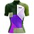 cheap Cycling Clothing-21Grams Women&#039;s Short Sleeve Cycling Jersey Bike Jersey Top with 3 Rear Pockets UV Resistant Cycling Breathable Quick Dry Mountain Bike MTB Road Bike Cycling Green Purple Yellow Polyester Spandex