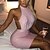 cheap Party Dresses-Women&#039;s Short Mini Dress Party Dress Holiday Dress Light Pink Dusty Rose Red Beige Sleeveless Backless Pure Color Halter Neck Spring Summer Party Hot Sexy 2022 S M L XL