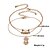 abordables Women&#039;s Accessories-Femme Bracelet de cheville Alliage Ananas Pentacle Pour Vacances Mode Eté Soirée Quotidien Carnaval Bijoux