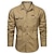 cheap Hunting Clothing-Men&#039;s ArmyGreen off white Black Navy Blue khaki Long Sleeve Clothing Apparel Cotton