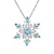 cheap Necklaces-Chic &amp; Modern Snowflake Party Necklace