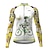cheap Cycling Clothing-21Grams® Women&#039;s Cycling Jersey Long Sleeve - Winter Polyester White Butterfly Novelty Funny Bike Mountain Bike MTB Road Bike Cycling Jersey Top Quick Dry Back Pocket Sports Clothing Apparel