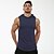 billige Løb &amp; Joggingtøj-herre træning hættetrøjer med hætte bodybuilding muskel t-shirt ærmeløs gym hættetrøjer, sort, stor