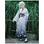 billige Anime Cosplay-Inspireret af Yosuga nej Sora Kasugano Sora Anime Cosplay Kostumer Japansk Cosplay jakkesæt Kimono Trikot / Heldragtskostumer Korsetter Sløjfe Til Dame / Hovedtøj / Bælte / bånd / Hovedtøj