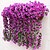abordables Flores Artificiales-Flores Artificiales Seda Vid Estilo Pastoral Flor de Pared 2 Vid