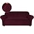 billige Hjemmetekstiler-stretch sofadeksel slipcover elastisk fløyelsseksjon lenestol loveseat 4 eller 3 seter l form vanlig ensfarget myk holdbar