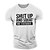 cheap T-Shirts-Shut Up And Squat No Excuses Mens 3D Shirt | Red Summer Cotton | Gymtier Bodybuilding Short Sleeve Training Top
