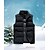cheap Hiking Shirts-Men&#039;s Hiking Vest Padded Jacket Vest Quilted Puffer Jacket Fishing Vest Winter Jacket Coat Lightweight Work Vest Casual Waistcoat Top Outdoor Thermal Warm Packable Breathable Black Dark Blue Hunting