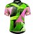 cheap Cycling Clothing-21Grams® Men&#039;s Cycling Jersey Short Sleeve Plaid Checkered Bike Mountain Bike MTB Road Bike Cycling Jersey Top Green Yellow Orange UV Resistant Breathable Quick Dry Spandex Polyester Sports Clothing